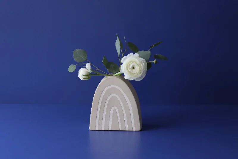 Arch Vase - Sand