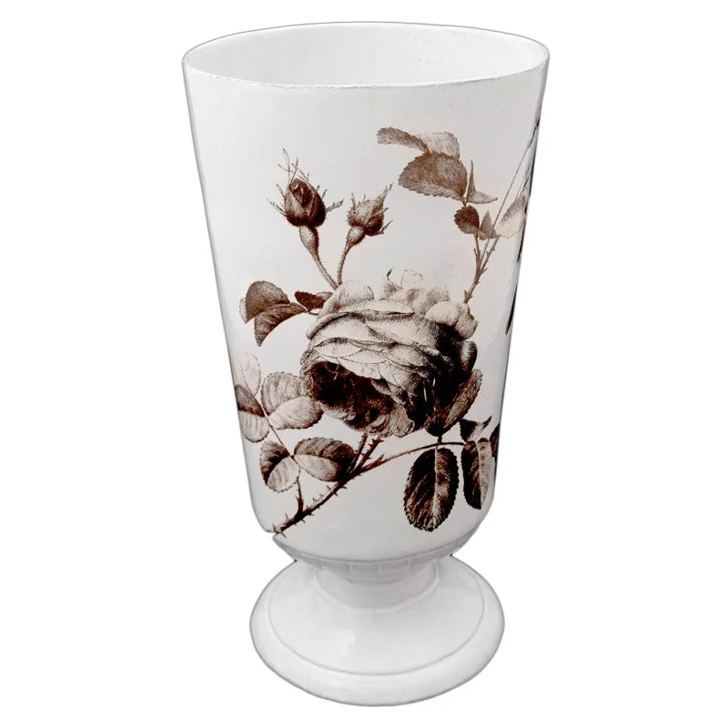 Sepia Rose Vase