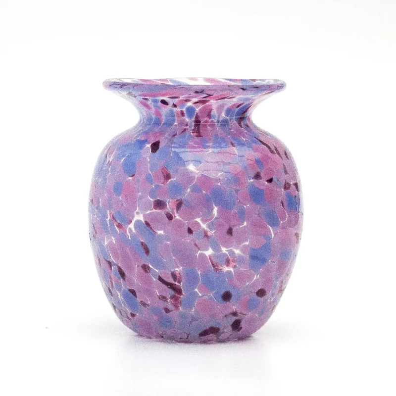 The 'Devotion' Multi-Coloured Spotted Glass Vase