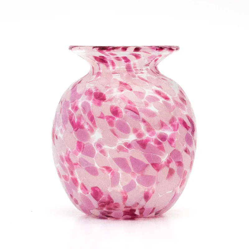 The 'Love' Multi-Coloured Spotted Glass Vase