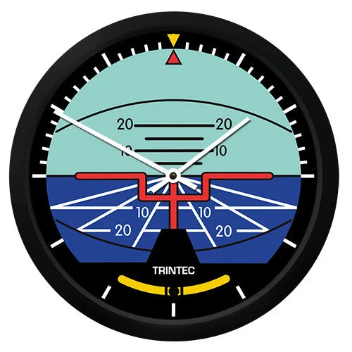 10" Classic Artificial Horizon Round Clock