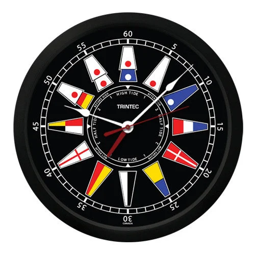 10" Nautical Flag Time & Tide Clock