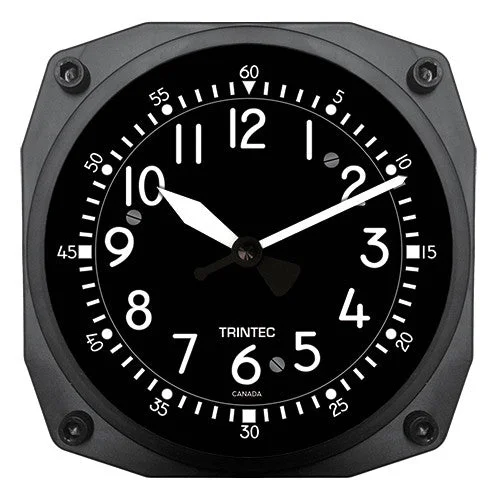 6" Cockpit Instrument Style Clock