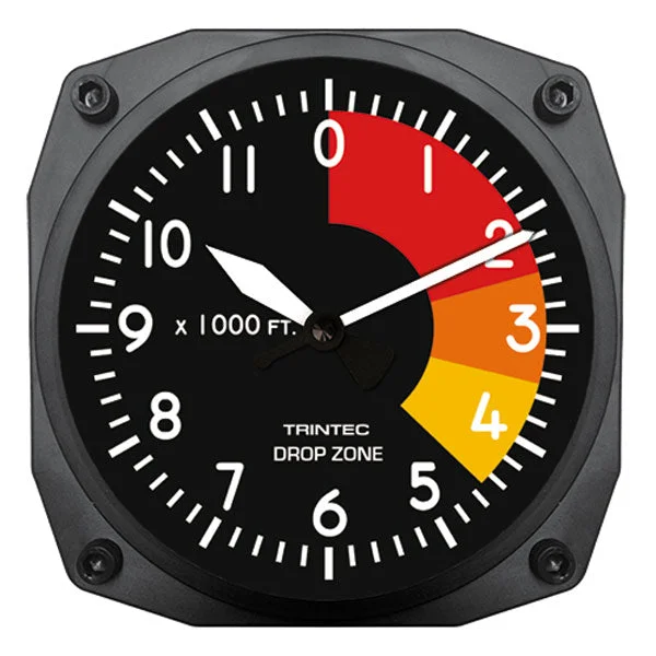 6" Drop Zone Clock (NEW)