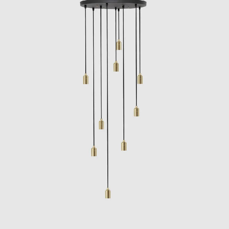 9 Drop Chandelier Light