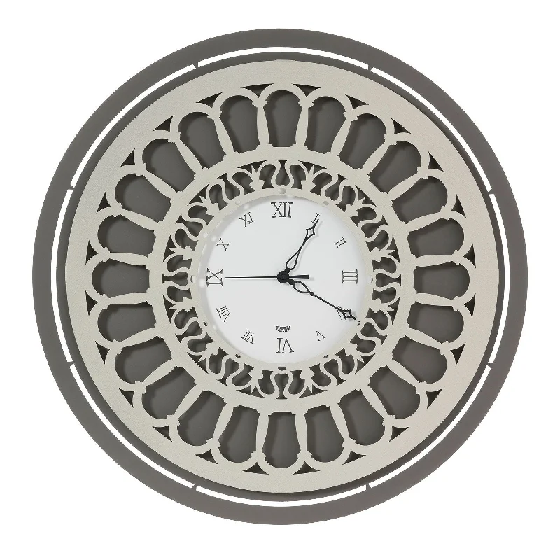 Arti e Mestieri Rosone Wall Clock - Made in Italy