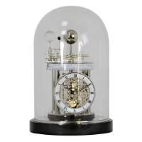 Hermle ASTROLABIUM II Mantel / Table Quartz Clock 22836742987, Black