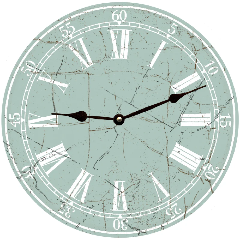 Classic Seafoam Wall Clock