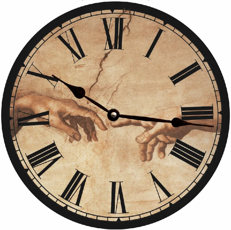 Creation of Adam Wall Clock