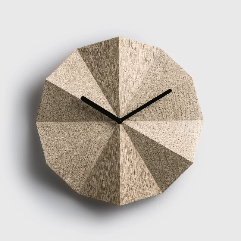 Delta Clock Oak