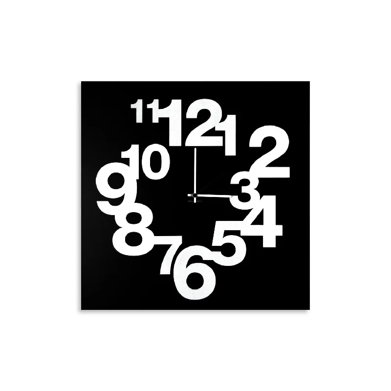 Design Object - Big Numbers Wall Clock - Made in Italy