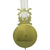 Hermle Clock PENDULUM LYRE 94 CM - 220 MM Brass Bob