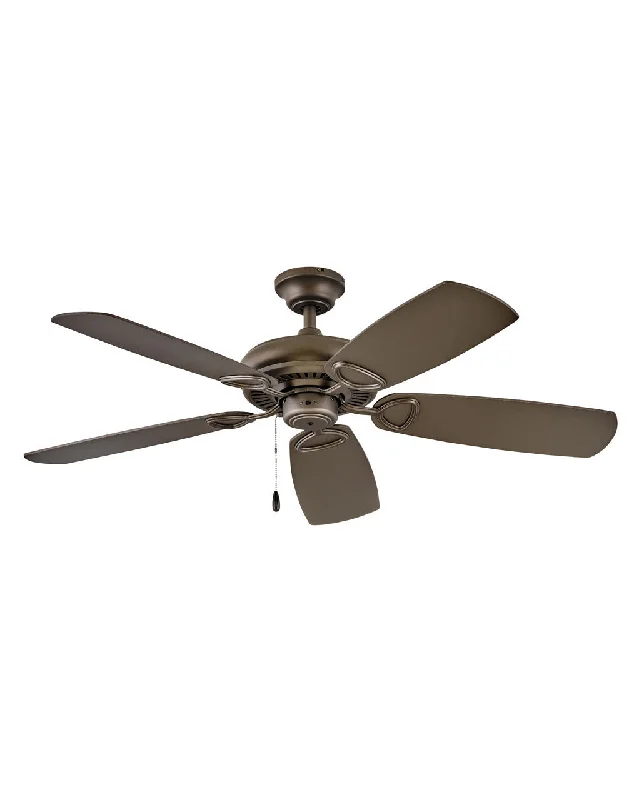 Hinkley Marquis 901352FMM-NIA Ceiling Fan 52 - Metallic Matte Bronze, Walnut, Metallic Matte Bronze/