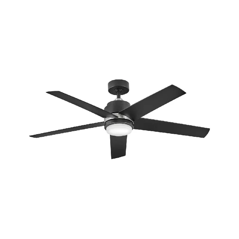 Hinkley Tier 902054FMB-LWA Ceiling Fan 54 - Matte Black, Matte Black/