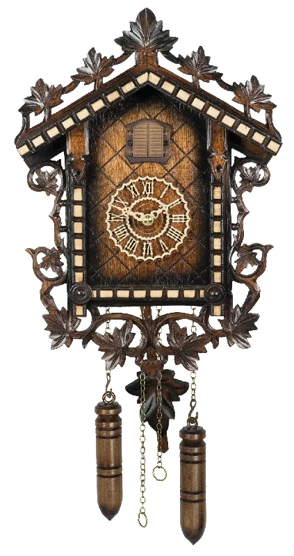 KU382QM - Quartz Musical Railroad Style Cuckoo Clock