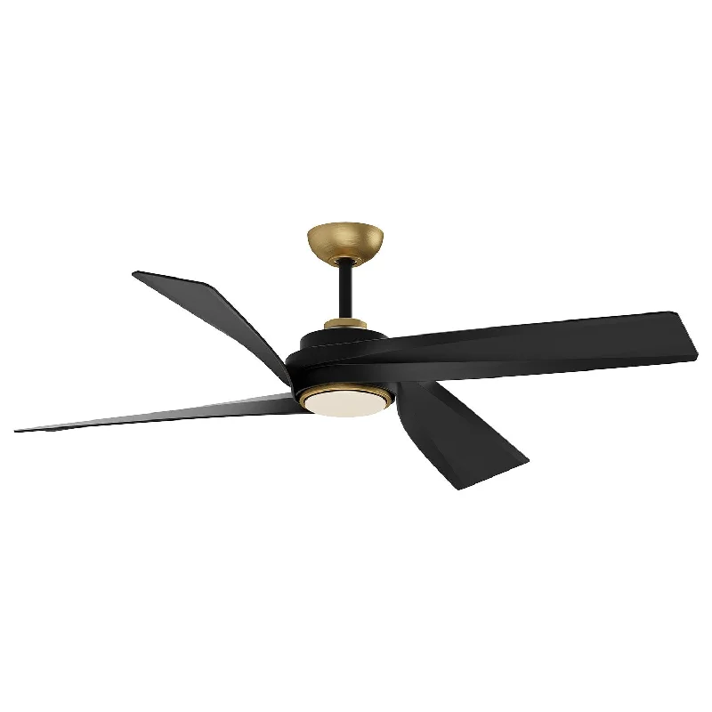 Kuzco Horizon Cf96956-bg Ceiling Fan - Brushed Gold|Brushed Nickel|Matte Black