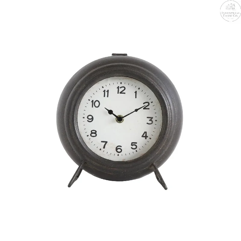 Mantel and Shelf Styling Bronze Clock