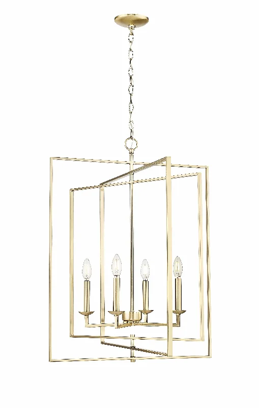 Nellis Pendant - Modern Gold - 26in. Diameter - E26 Medium Base