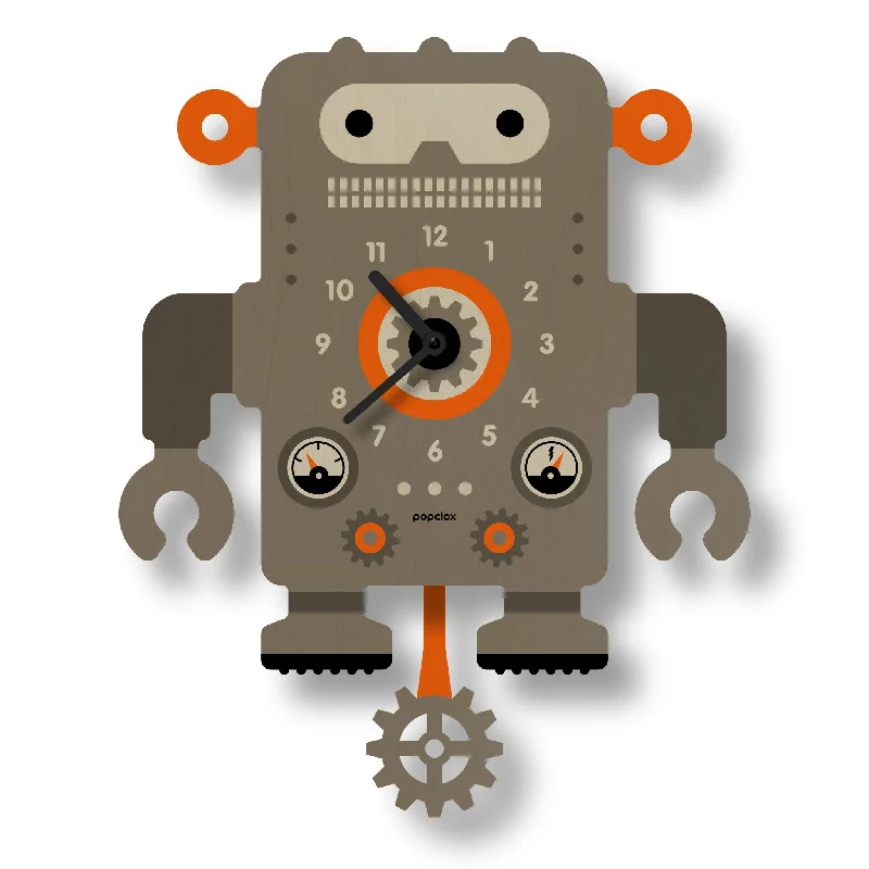 robot - pendulum clock