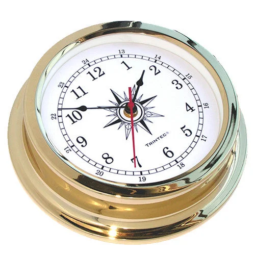 Solaris Brass Marine Clock