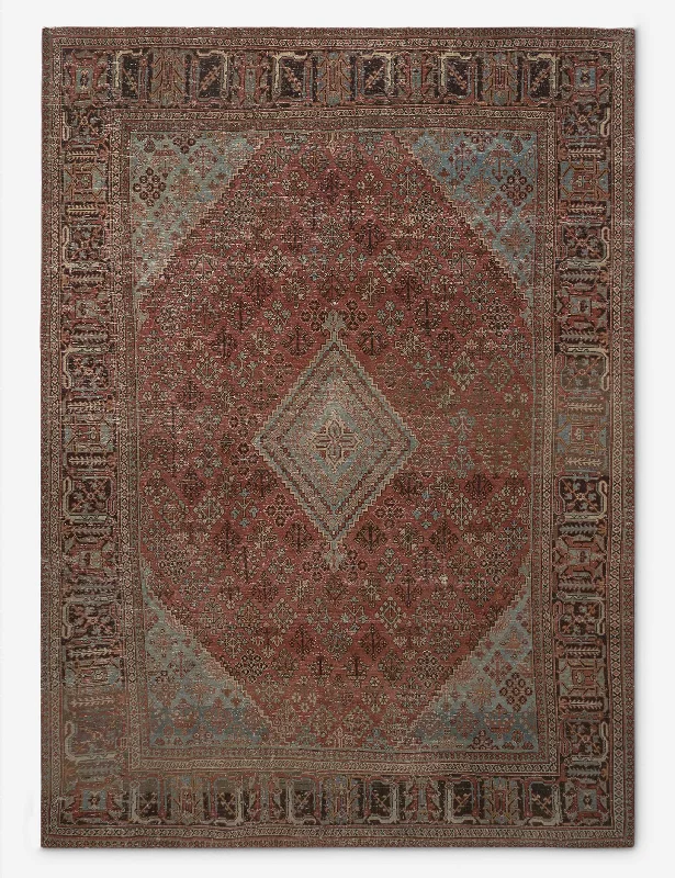 Vintage Turkish Hand-Knotted Wool Rug No. 396, 8'4" x 11'5"