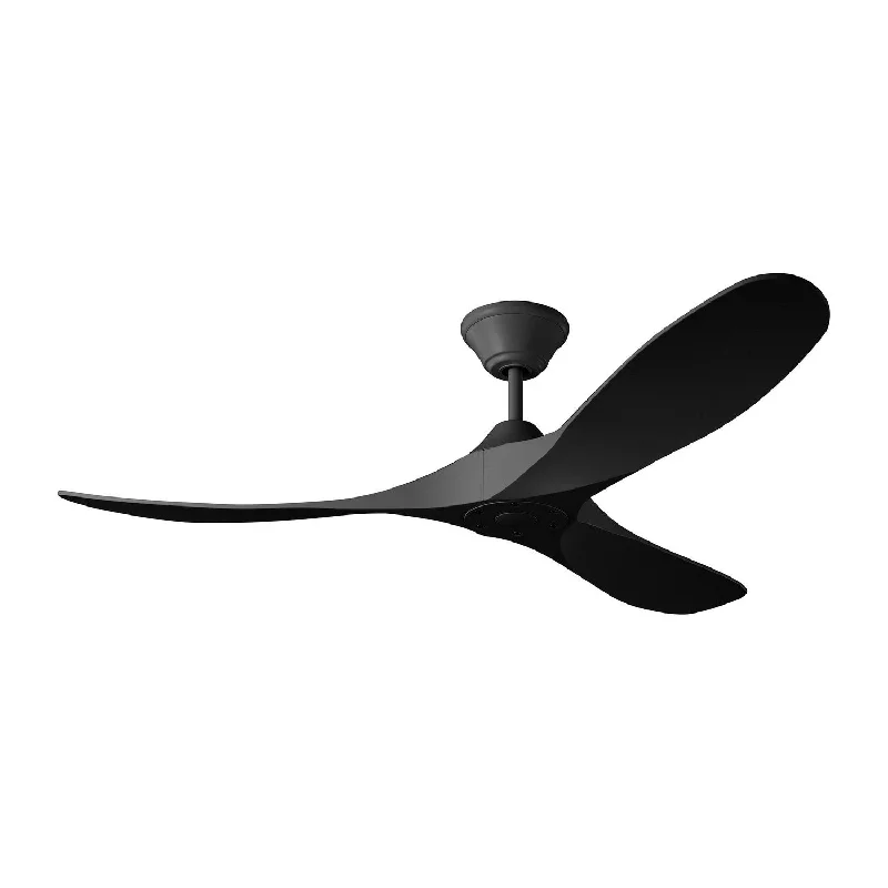 Visual Comfort Fan Maverick Coastal 52 3MGMR52MBKMBK Ceiling Fan - Midnight Black, Midnight Black/Midnight Black/