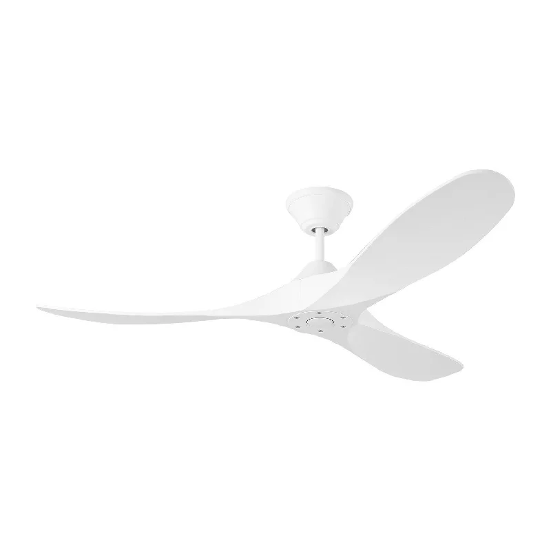 Visual Comfort Fan Maverick Coastal 52 3MGMR52RZW Ceiling Fan - Matte White, Matte White/Matte White/