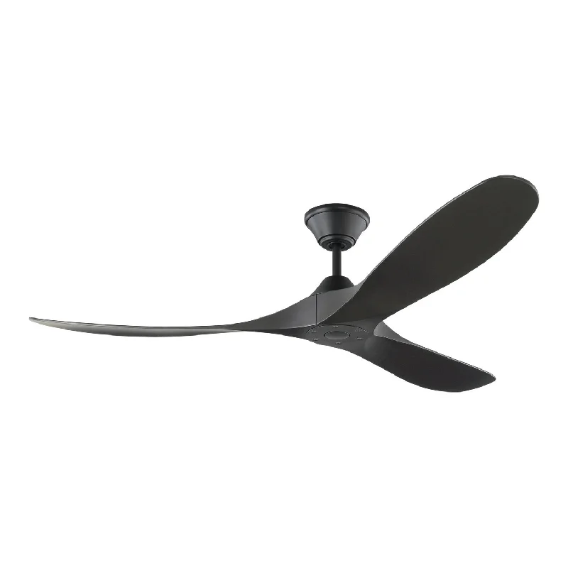 Visual Comfort Fan Maverick Coastal 60 3MGMR60MBKMBK Ceiling Fan - Midnight Black, Midnight Black/Midnight Black/