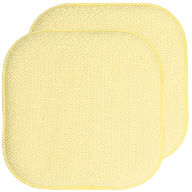 12Pcs Memory Foam Honeycomb Non-Slip Chair Cushions