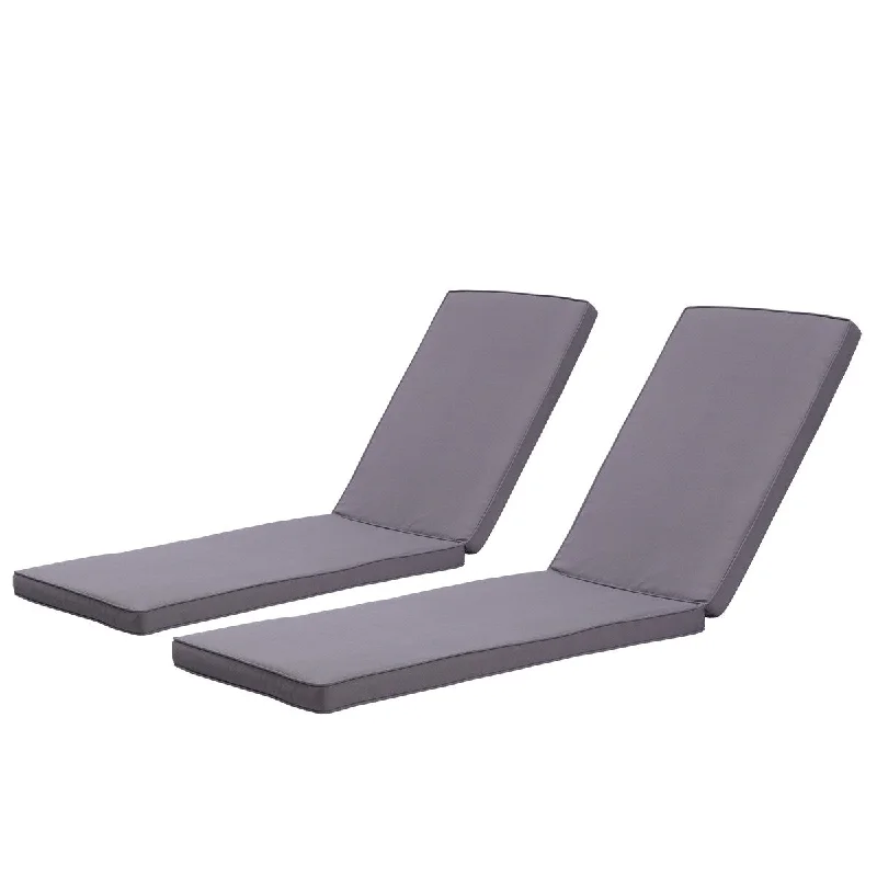 2 Pcs Outdoor Lounge Chair Cushion - N/A