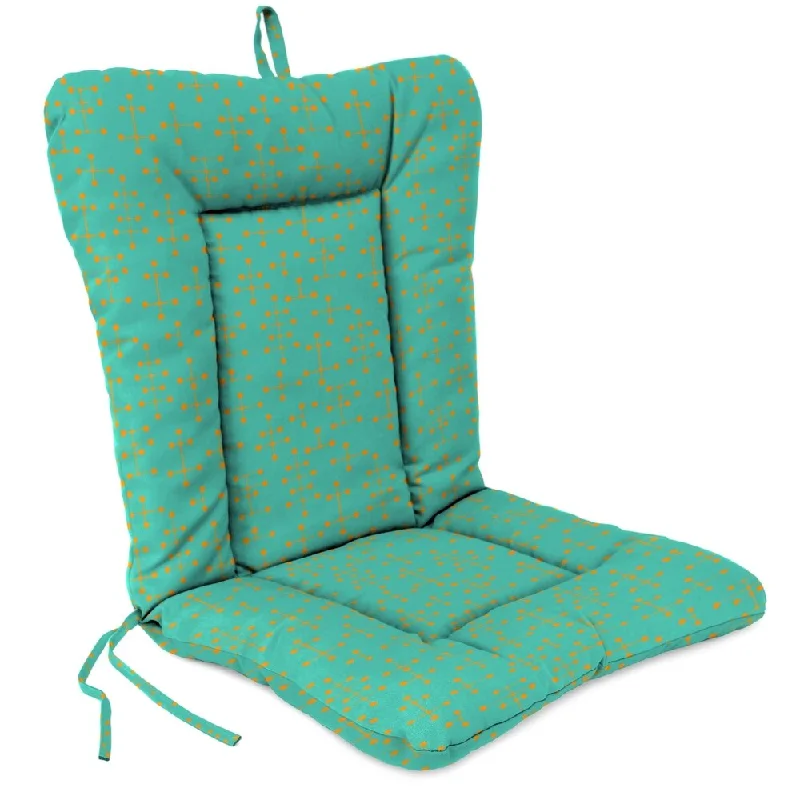 21" x 38" Dinolounge Chair Cushion in Compass Tangelo