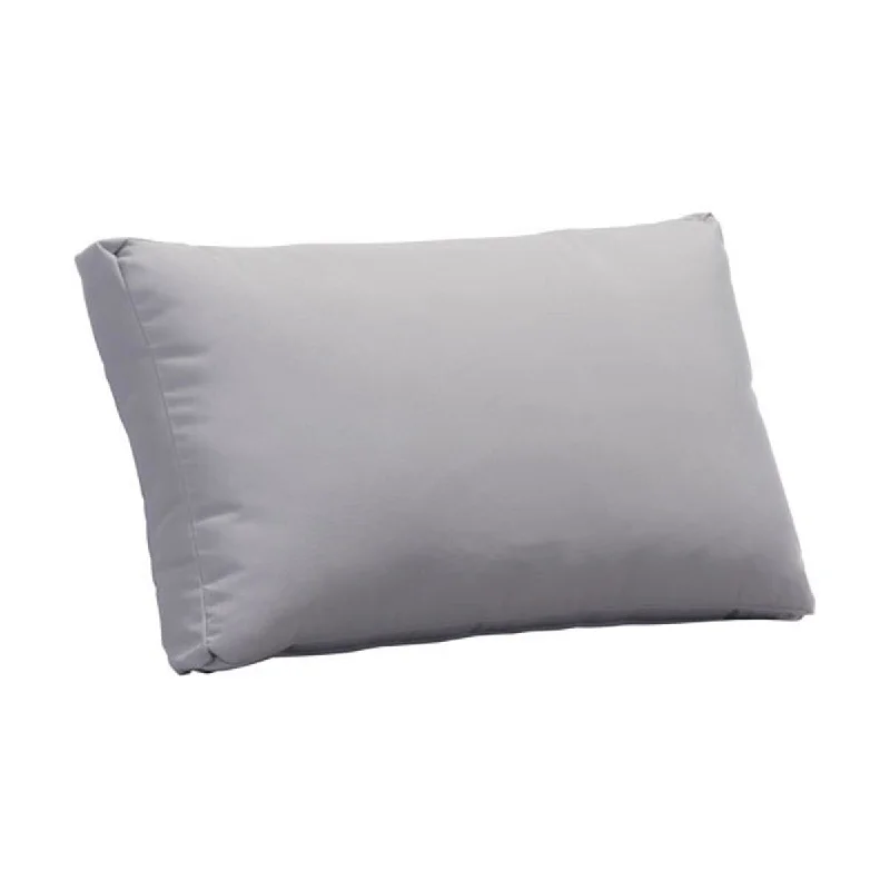 30.3" X 9" X 17.7" Light Gray Cushion Beach Back