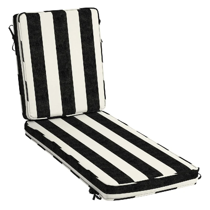 Onyx Black Cabana Stripe