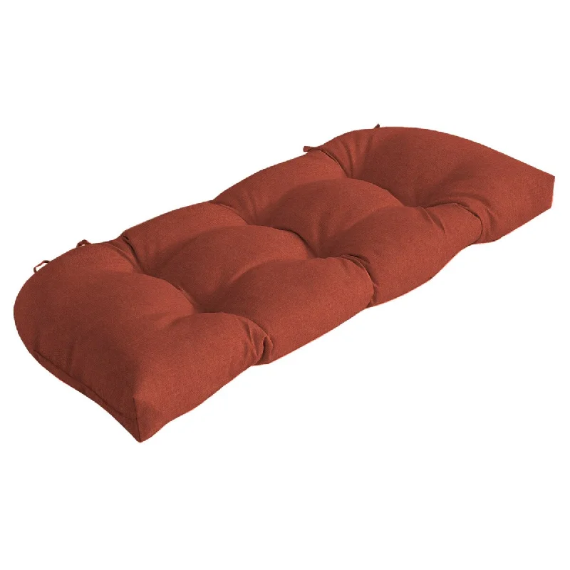 Arden Selections Sedona Valencia Outdoor Tufted Loveseat Cushion - 18 in L x 41.5 in W x 5 in H