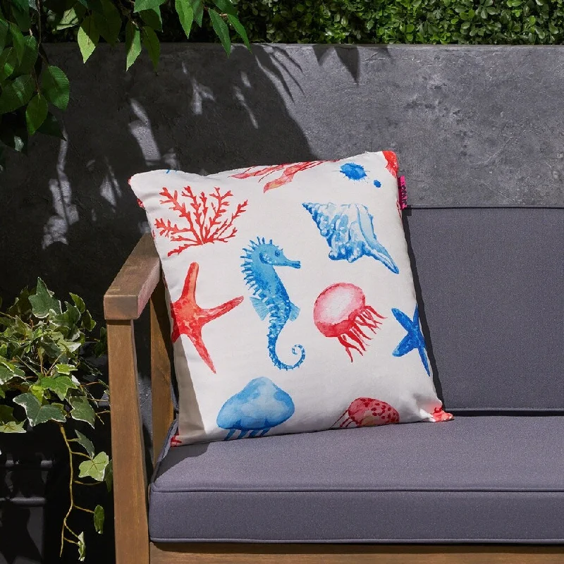 Bayside Outdoor 17.75" Square Cushion by Christopher Knight Home