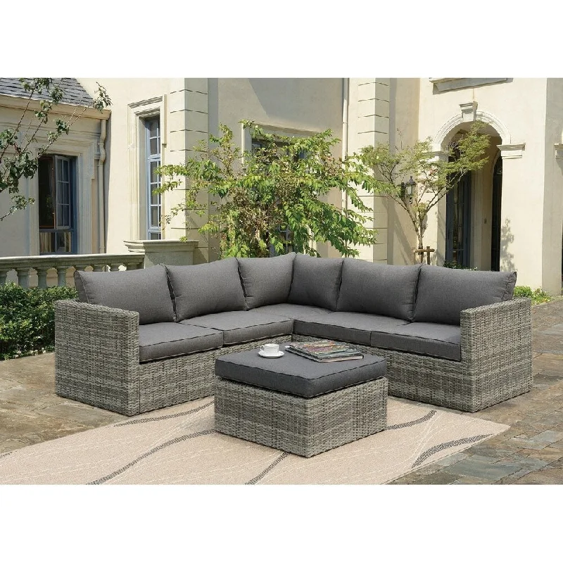 Lorentzen Patio Sectional with Cushions