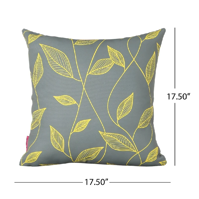 Magari Outdoor 17.75" Square Cushion (Set of 2）by Christopher Knight Home