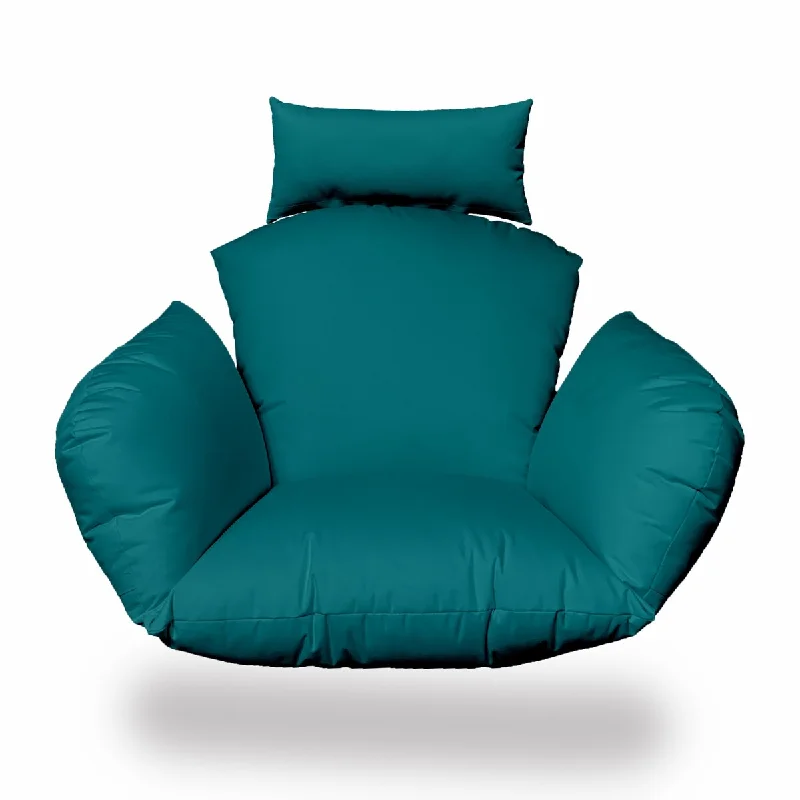 Primo Teal Indoor Outdoor Replacement Cushion for Egg Chair - 36" x 40" x 7"