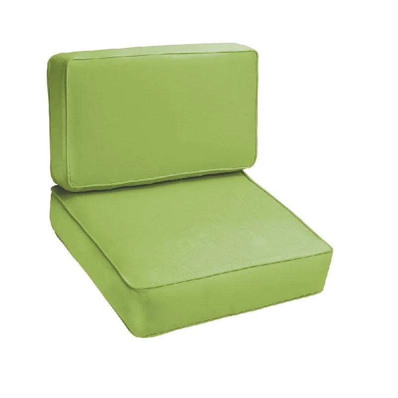 Sloane Apple Green 2-piece Indoor/Outdoor Cushion Set