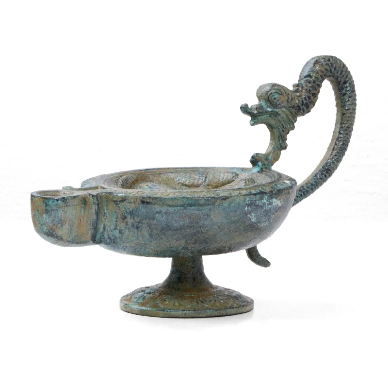 Annum Novum Faustum Felicem - Roman Oil Lamp (Happy New Year)