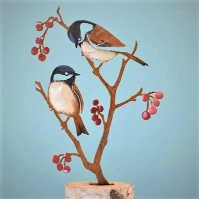 Chickadees & Berries