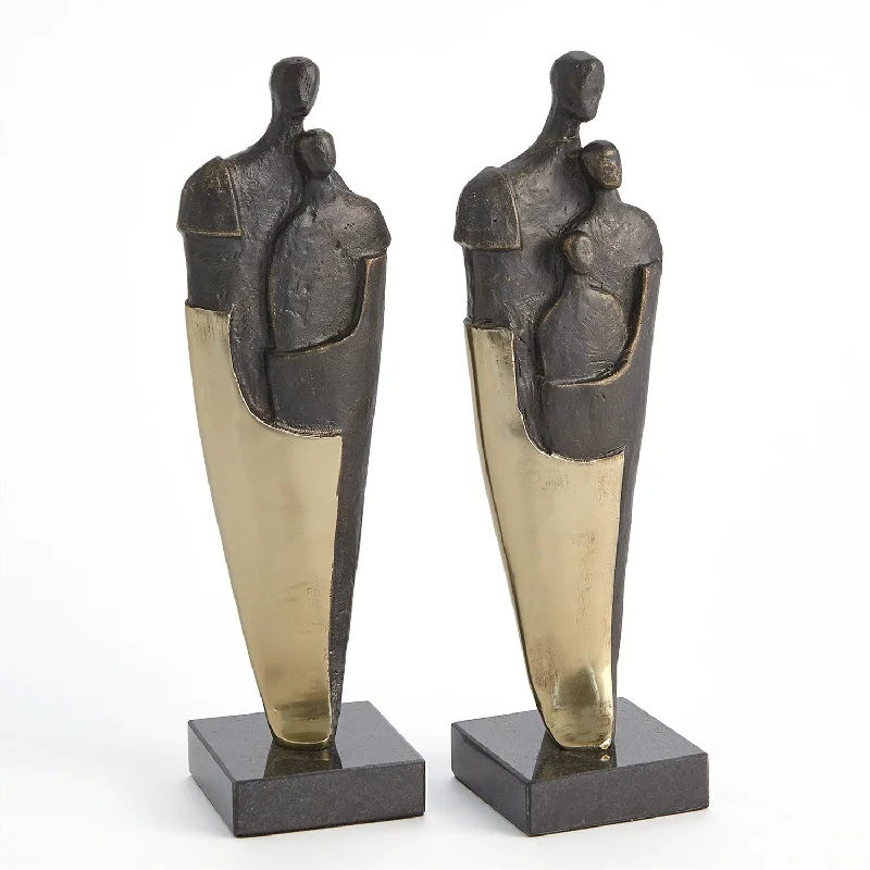 COUPLE AND FAMILY SCULPTURES