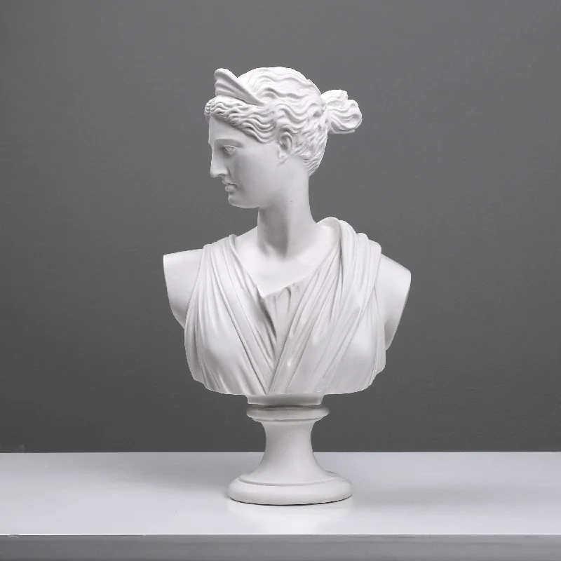 Diana Bust Statue (Greek Goddess Sculpture)