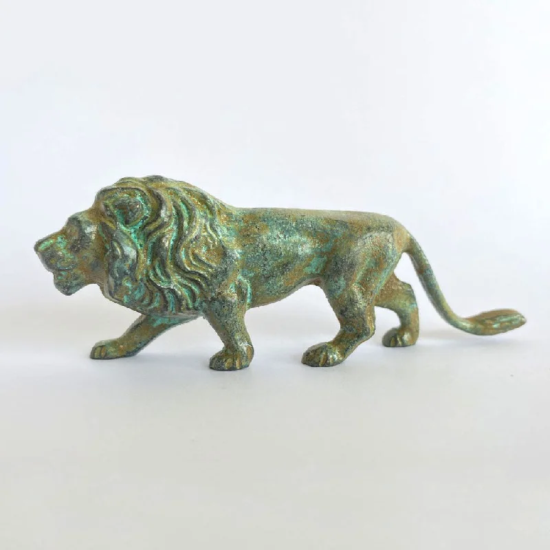 Bronze Lion Statue (Small)