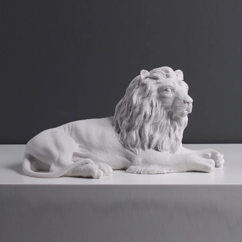 Lying Lion Statue