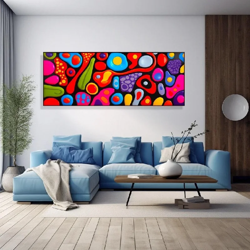 Pop Art #89 Sculpture Plexiglass Mid Century Modern Art by Artist: UniQstiQ 80s Wall Art 3D Wall Decor Retro Style Wall Art Wall Hangings Printed