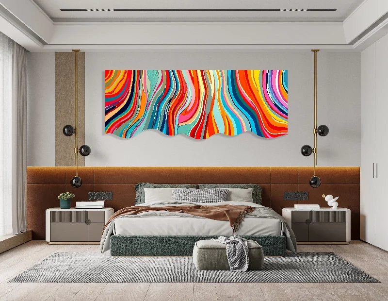 Abstract Wall Art Prints #7.1 Colorful Wall Decor Artwork Printed Home Decor Pop Art Sculpture uniqstiq Plexiglass Printed Outdoor Wall Art Modern