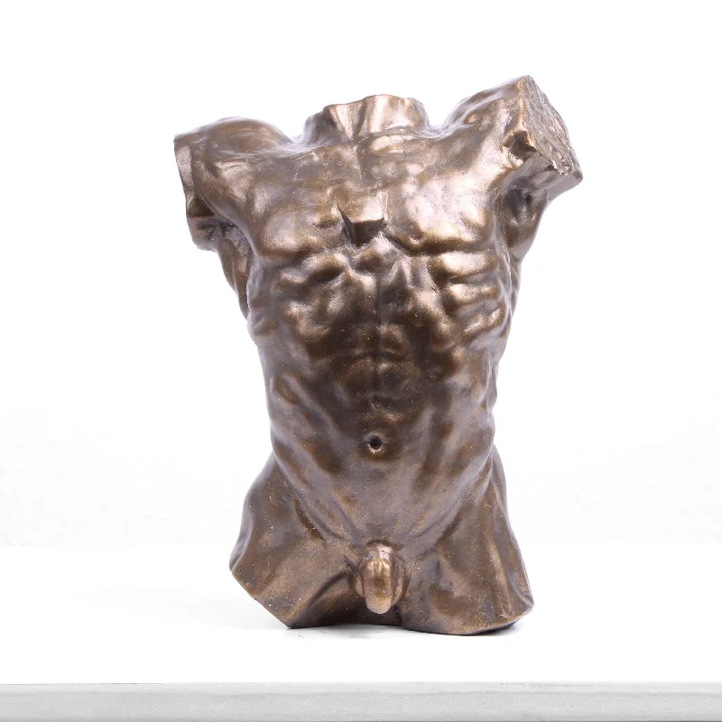 Torso Statue by Rodin (Cold Cast Bronze Torso Sculpture)