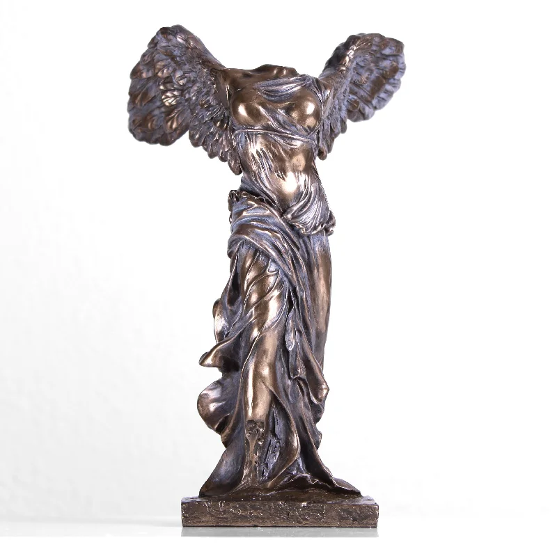 Winged Victory of Samothrace Statue (Cold Cast Bronze Sculpture)