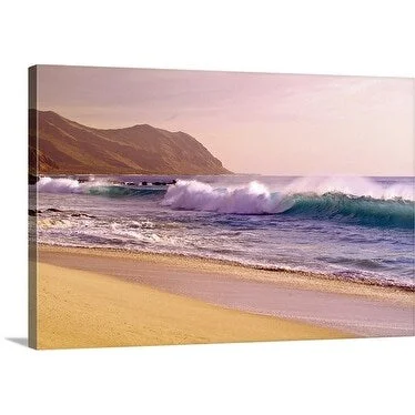 Ann Cecil Premium Thick-Wrap Canvas entitled Seascape, Oahu, Hawaii, USA